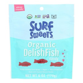 UD_Surf Sweets Case of 8-6 Oz Delishfish Candies Variety Pack for Candy Machine