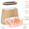 SALKING 2-in-1 Ultrasonic Essential Oil Diffuser & Himalayan Salt Lamp,