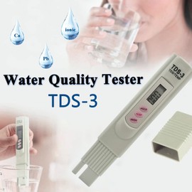 Bestgle Handheld Digital Water Quality Tester Accurate Measures TDS and Temperature with LCD Display for Testing Drinking Water, Aquariums, Swinging Pool Spa or Hydroponic Systems