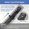 BAGAIL TPU Vacuum Bag for Travel, Reusable Compression Bag with