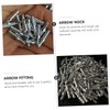 Kisangel 40pcs Aluminum Arrow Arrow Tails Accessories for Enhanced Archery
