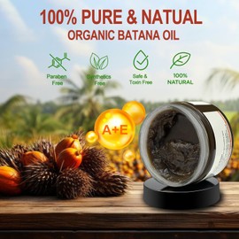 Bio Batana Öl für Haarwachstum,Batana Öl für Haare,Natürliches Batana Öl Repariert Beschädigtes Haar,Verhinderter Haarausfall,Organic Batana Oil for Hair Growth