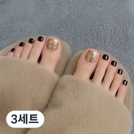 Item Shop Summer Nail Art Pedicure Sticker Set, 3 Pieces, HL-032 Fragrance / 잇템샵 여름 네일아트 페디큐어 스티커 세트, 3개, HL-032 향스