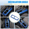 LLKUANG Center Console Gear Panle Frame Cover Trim Compatible with