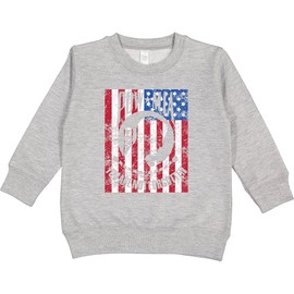 inktastic POW MIA Distressed Flag Toddler Sweatshirt 3T Heather 2ac53