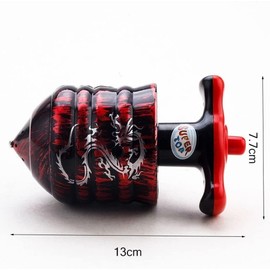 Red Light Up Music Spinning Tops, Funny Birthday Party Favors, Goodie Bag Fillers, Stocking Stuffers Spinning Tops, Decorations