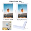 JCJMY 8x12 Picture Frame Set of 2 White for Wall