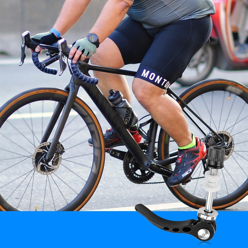GLADFRESIT Bike Quick Release Skewers 2PCS Seatpost Clamp Quick Release
