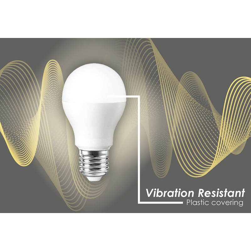 Miracle LED 606761 LED 100W Household Replacement (2-Pack) Rough Service,