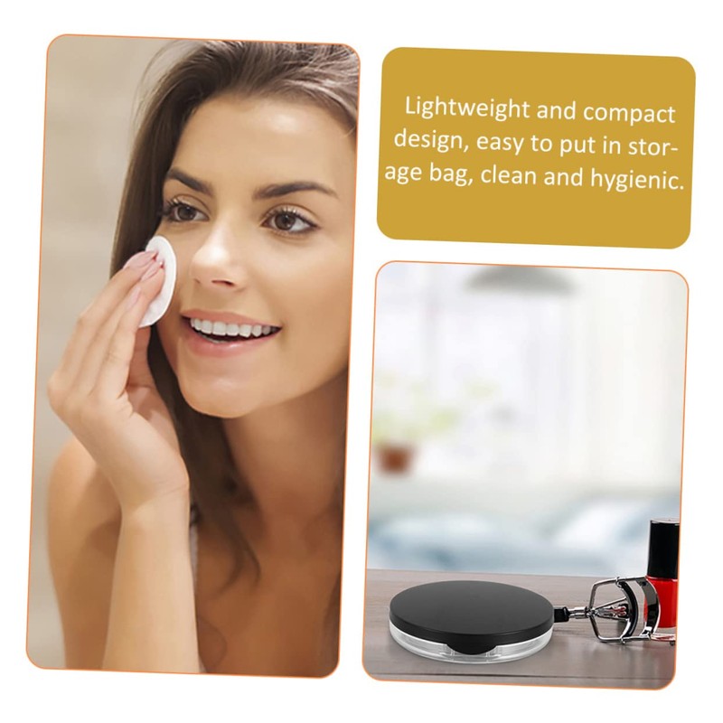 OHPHCALL Loose Powder Puff Storage Box with 5g Powder Puff