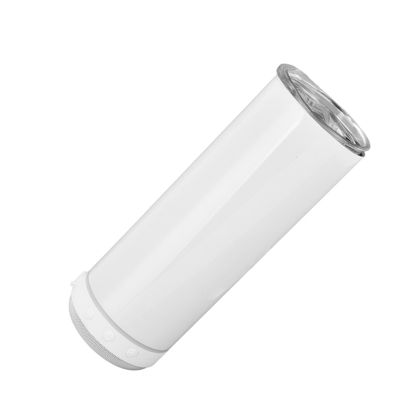 20oz/600ml Portable Music Tumbler Cup Detachable Bluetooth Speaker Cup Vacuum