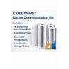 Garage Door Insulation Kit Reflective Foam Core Thermal Barrier 12x7