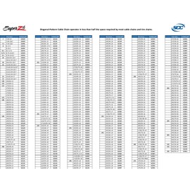 Security Chain Company SZ441 Super Z6 Cable Tire Chain for Passenger Cars, Pickups, and SUVs - Set of 2, silver