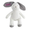 Personalization Universe Embroidered 16" Plush Bunny - White