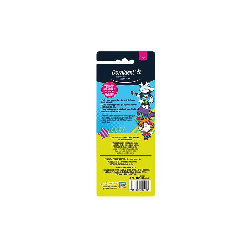 Dorald Cepillo Dental Infantil Cowco con Estuche
