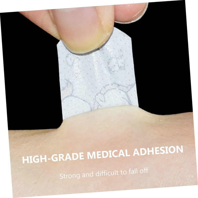 KOMBIUDA Cartoon Hemostatic Woundplast Breathable Care Patch for Wounds Strong
