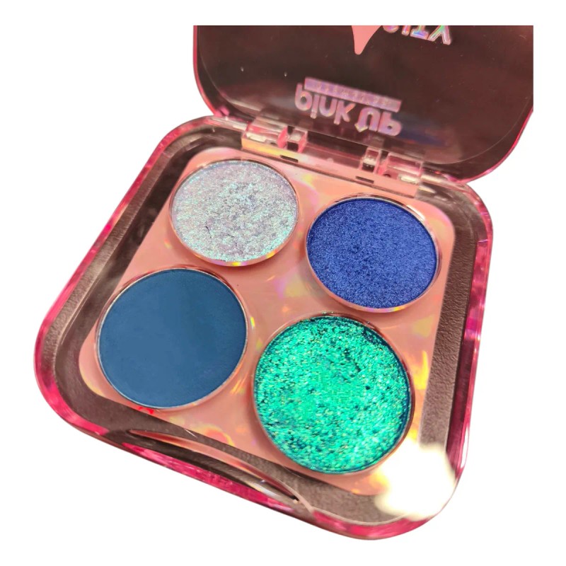 Cuarteto Sombras Ojos Pink Up Intensity Glam Sombras Ojos Glamour