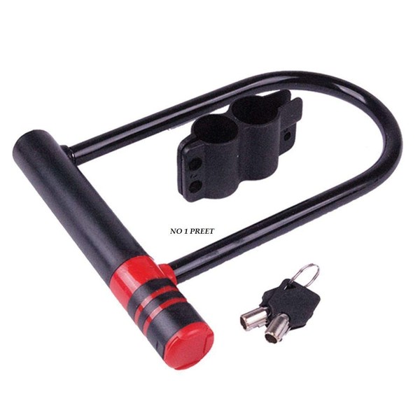 Bicycle Bike Heavyduty D Lock Black Strong Security U Lock