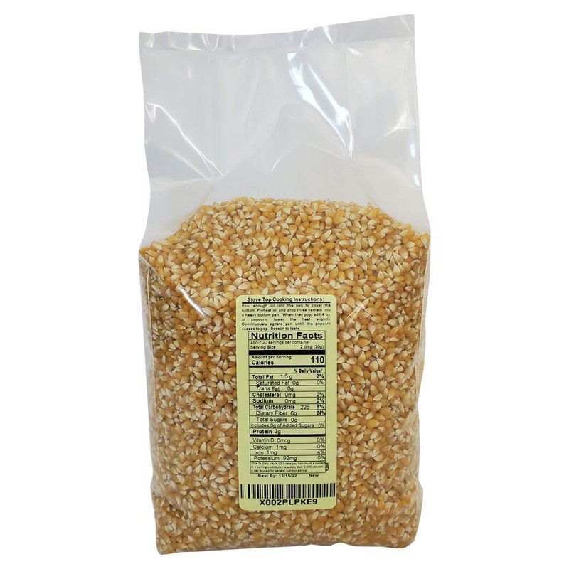 Riehle's Select Popping Corn - Hulless Baby Yellow Whole Grain