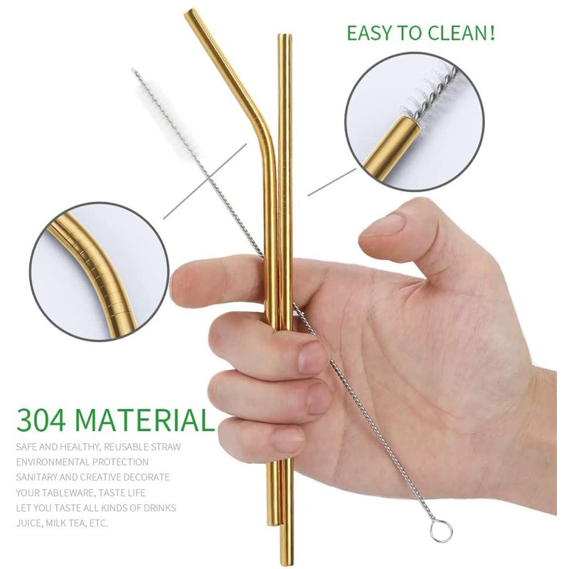 Yotsuba Travel Cutlery Set, 8pcs Portable Stainless Tableware Dinnerware Travel