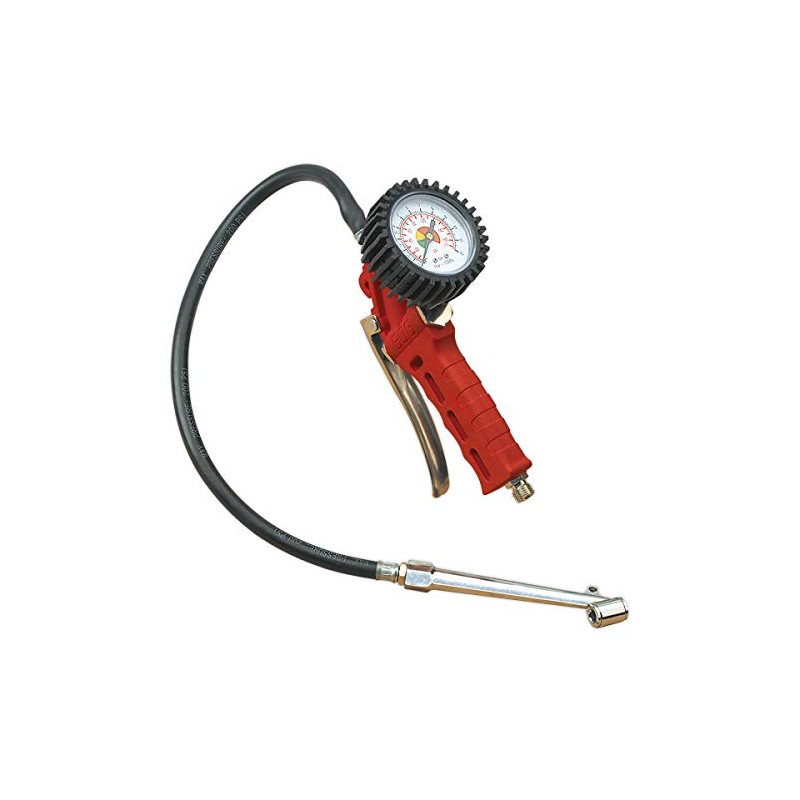 Sealey Sa9312 Tyre Inflator With Twin Push-On Connector