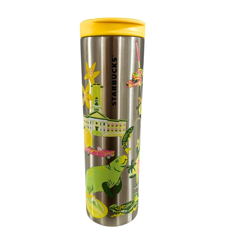 Starbucks Florida Discovery Series 16 oz Stainless Steel Tumbler