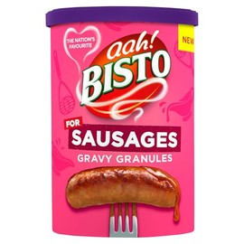 Bisto For Sausages Gravy Granules, 190 g Drum (Pack of 1)