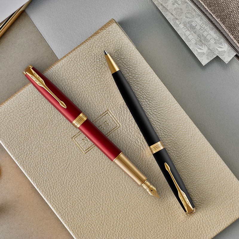 Parker Parker Ballpoint Pen Sonnet Matte Black CT Medium Stroke