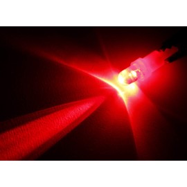 iJDMTOY 10pcs Projector Head 37 73 74 79 T4/T5 Wedge Replacement Bulbs Compatible With Car Gauge Cluster Panel Background Lighting Retrofit, Sports Red