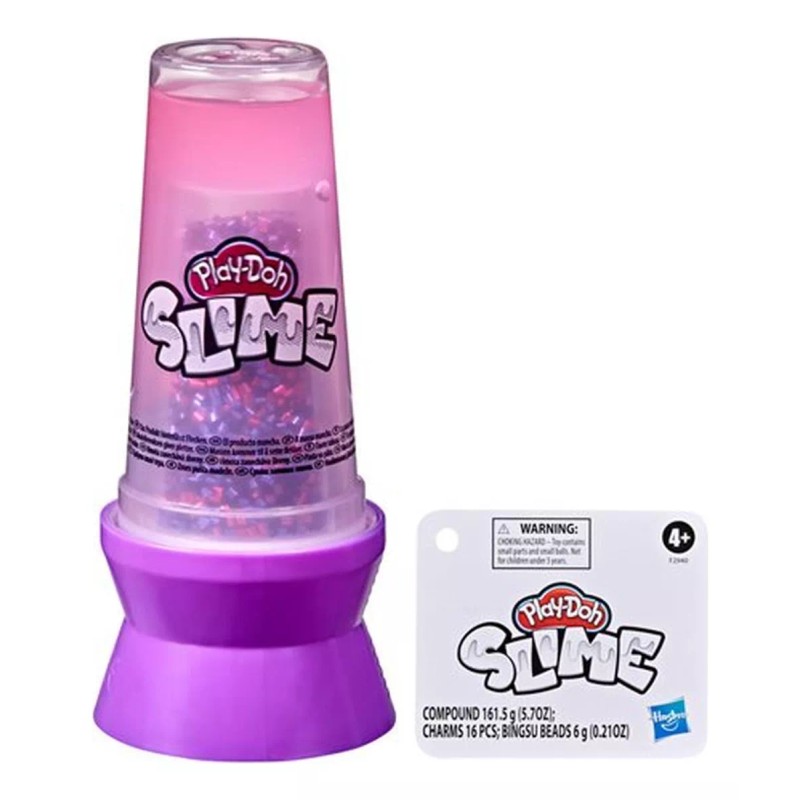 Hasbro Play Doh Lampara Slime Masa Para Moldear Violeta Hasbro