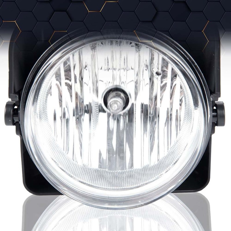 Fog Lights Pair Compatible with GMC Sierra 1500 2500 3500