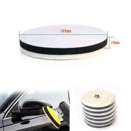 Medoon Car Polishing Buff Polishing Electric Buff Polisher Polisher Sponge 4.9 inches (125 mm) Fine Point Set of 6