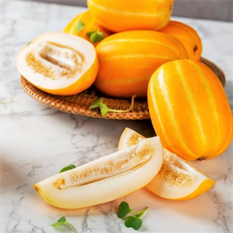 NYgardenia 120+ Korean Melon Seeds – Asian Fruit Cucumber Melon