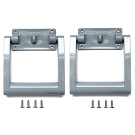 Grey Aftermarket Plastic Igloo Cooler Replacement Handles # 21025 for 90-100 qt Coolers (2)