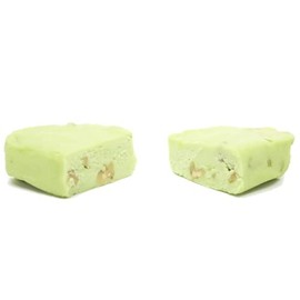 Oh Fudge - Pistachio Nut Fudge 1/2 Pound - The Oh Fudge Co. Creamy, Smooth, and Rich Flavored Pistachio with Whole Walnuts