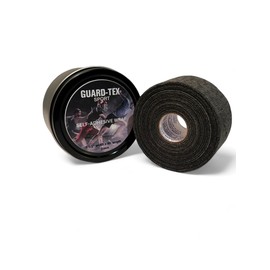Guard-Tex® Black Self-Adhesive Athletic Tape 1 1/2 Inches - Natural Cotton Air-Mesh™ Breathable - No Sticky Residue - 90ft Roll USA Made