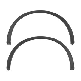 Rear Fender Flare Molding Set for 2018 2019 2020 2021 2022 2023 Volkswagen Tiguan, Wheel Arch Molding Trim Splash Guard, Direct Replacement OE 5NN854819A9B9, 5NN854820A9B9