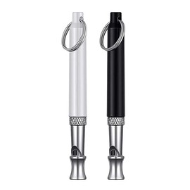Sarini 2 Pack Dog Whistle, Dog Whistles For Recall, Ultrasonic Stop Barking Silent, Adjustable Dog Training Whistle, With Lanyard