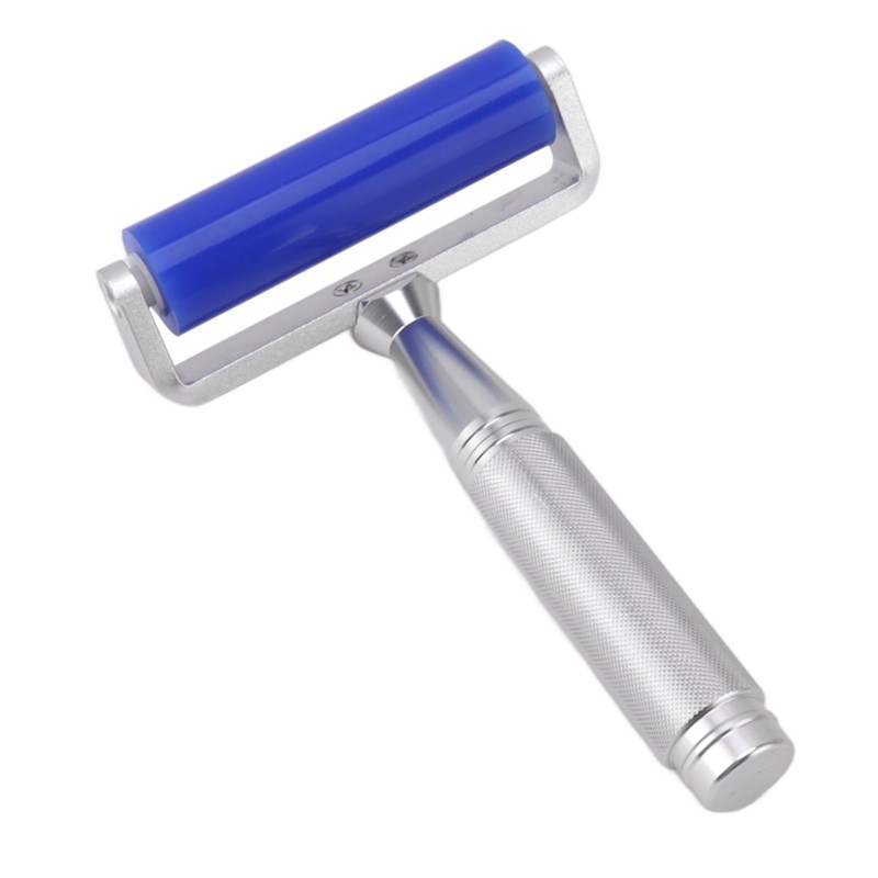 Blue Silicone Manual Roller Static Cleaner Tool Sticky Roller for