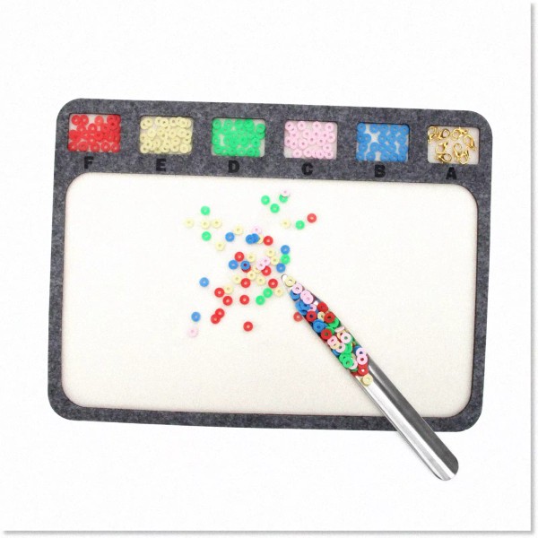 Glempaw Premium Bead Mats Set for Jewelry Making - Includes