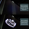 2PCS Door Lights Logo Compatible for RX300 RX350 RX450h 2013-2022,