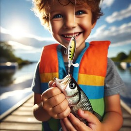 CastWisp 10pcs Topwater Fishing Lures Kit Floating Lures with Rotating Propeller Tail for Splashing Action Bass and Trout Fishing Lures for Freshwater and Saltwater (A-3.9in/0.45Ounces, 10PCS)