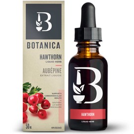 Botanica Hawthorn Liquid Herb (Supports Cardiovascular Health), 50ml