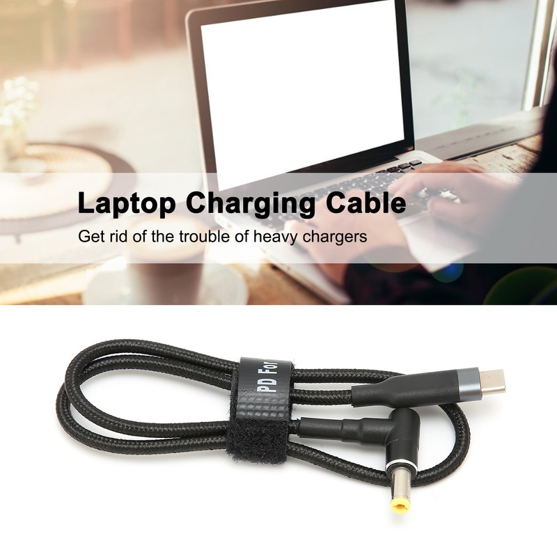 JORINDO Laptop Charging Cable TypeC Male to DC Male 5.5x2.5mm