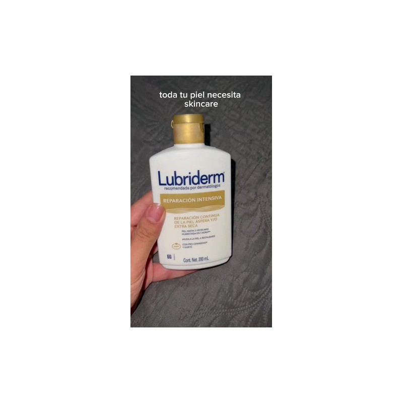 Crema Corporal Reparación Intensiva Día/Noche 400mL Lubriderm