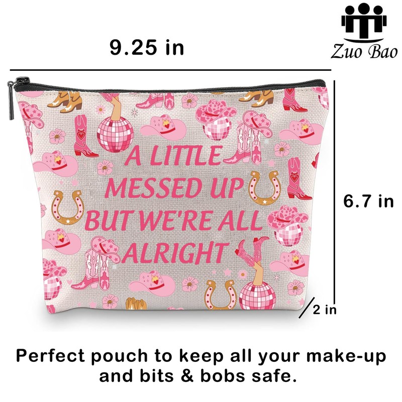 Zuo Bao Country Music Makeup Bag Sinder Inspired Gift A
