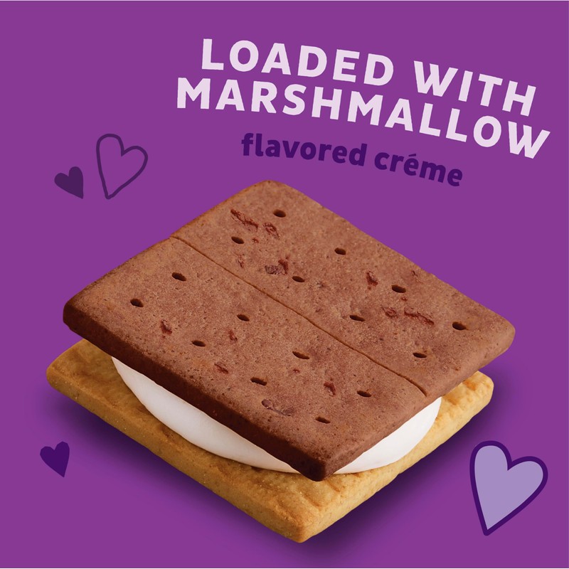 Annie's Organic Graham Sandwich Cookies, S'mores, 12 Count, 8 oz