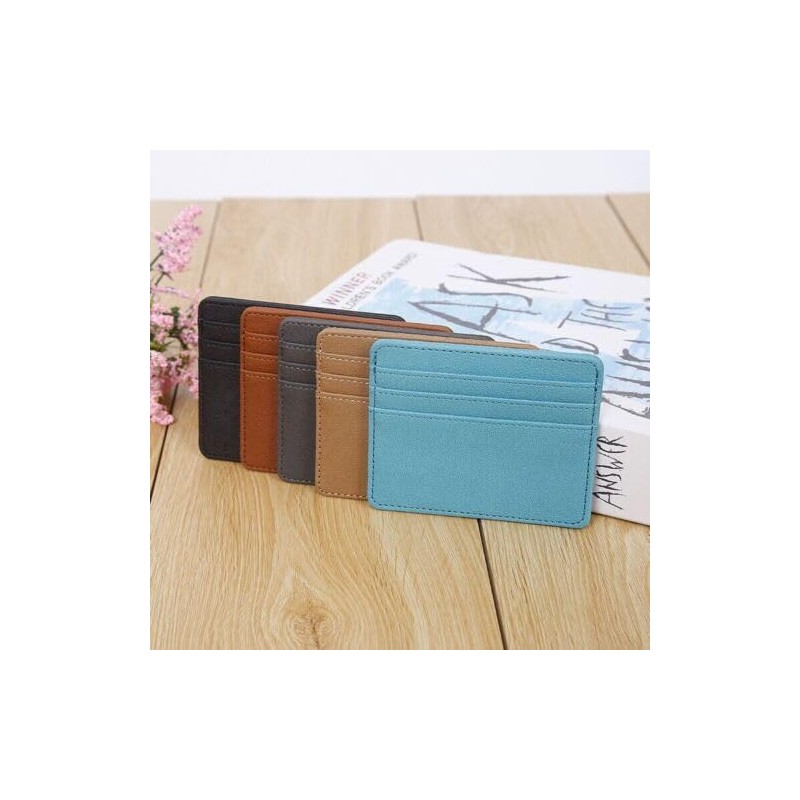 FATASH RFID Blocking Credit Card Holder Wallet - Ultra Slim