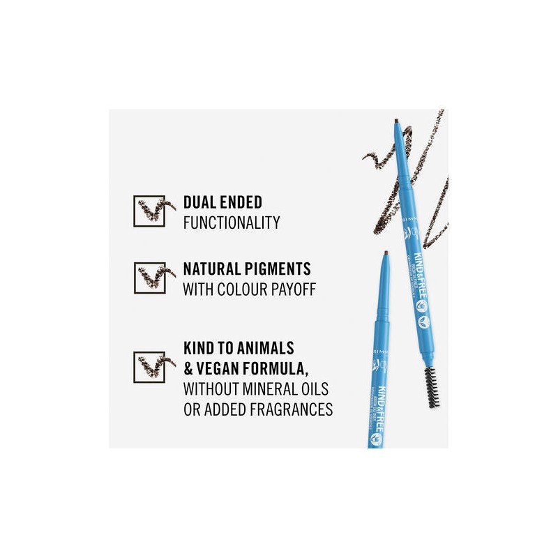 Rimmel London Kind & Free Eyebrow Definer Espresso
