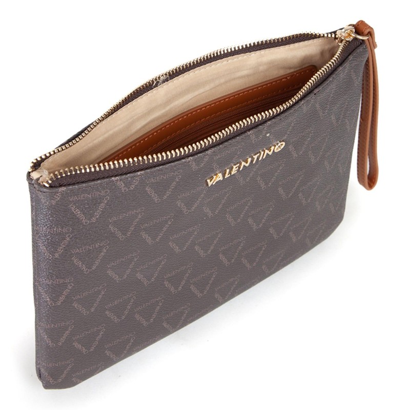 VALENTINO Beauties Soft Cosmetic Case Moro/Cuoio
